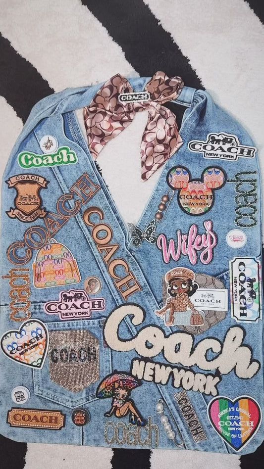Denim Bag/Patch Bundle